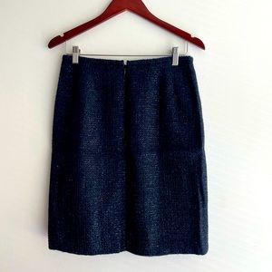 Episode Women’s Dark Blue Wool Skirt - Size 8 - Fully Lined!